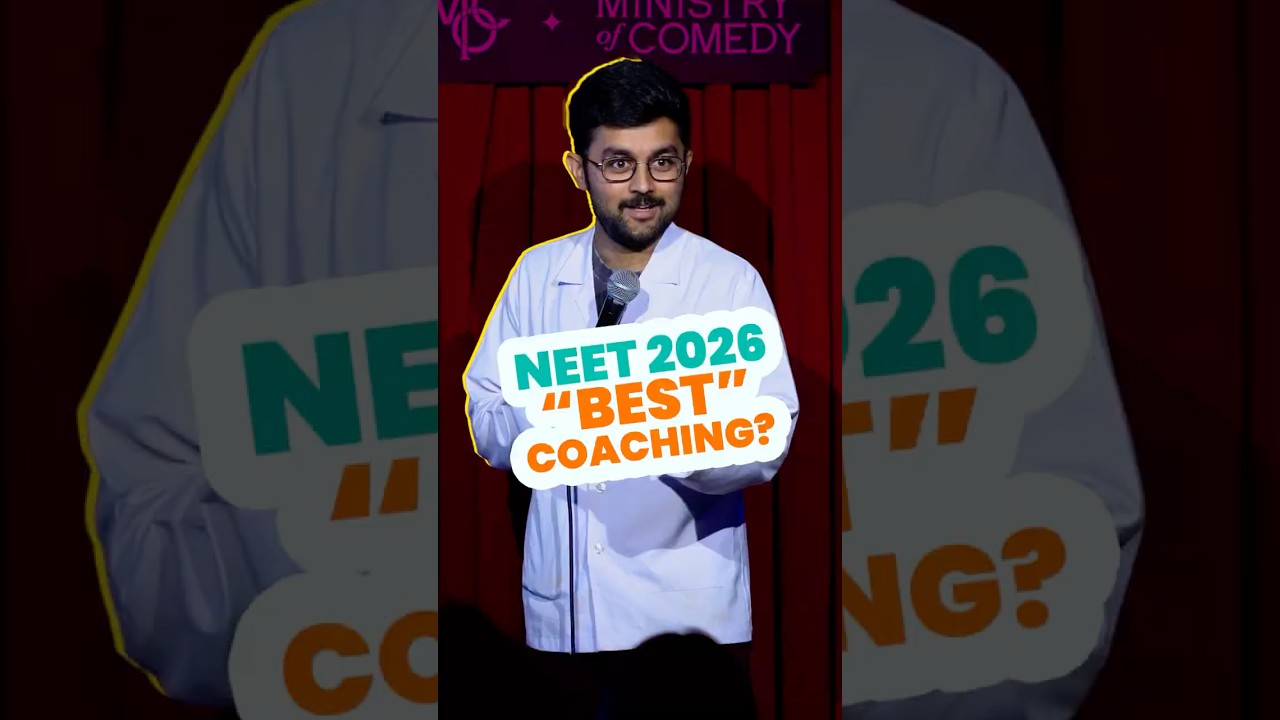 Best Coaching: NTA 💀| #standupcomedy #neet #neet2026