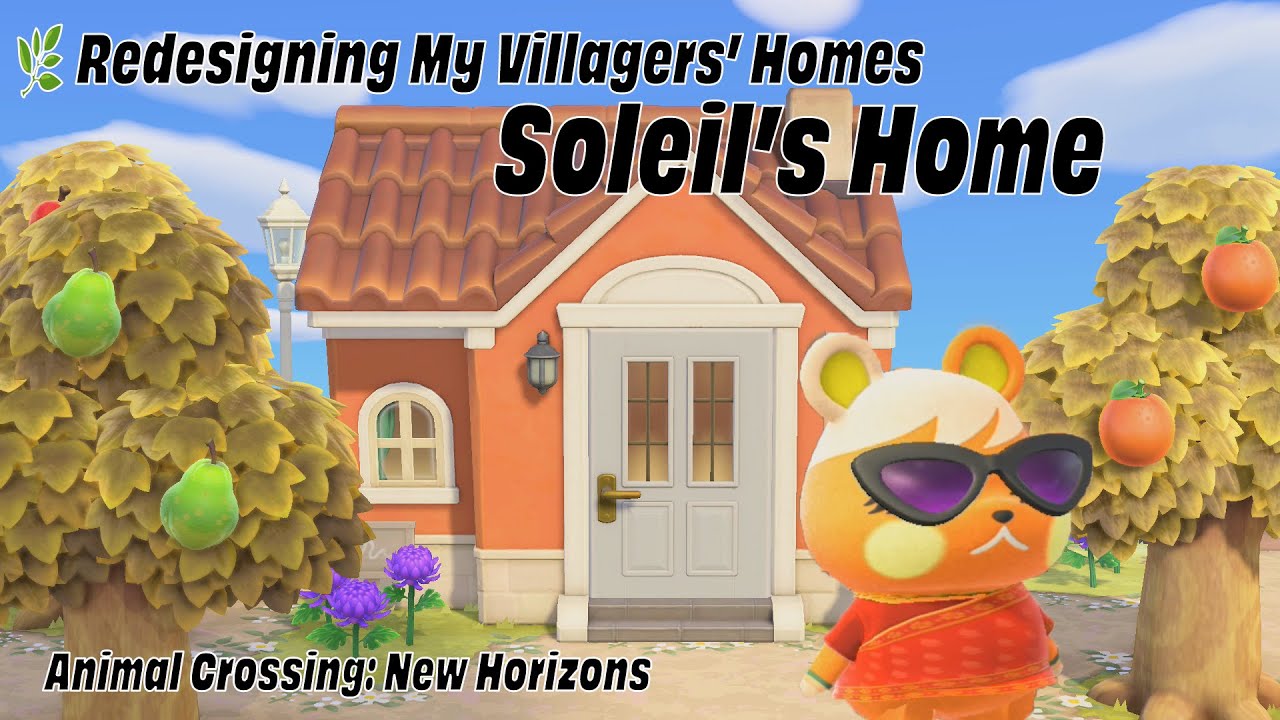 🌿 Redesigning My Villagers’ Homes - Soleil's Home – Animal Crossing: New Horizons 🌿