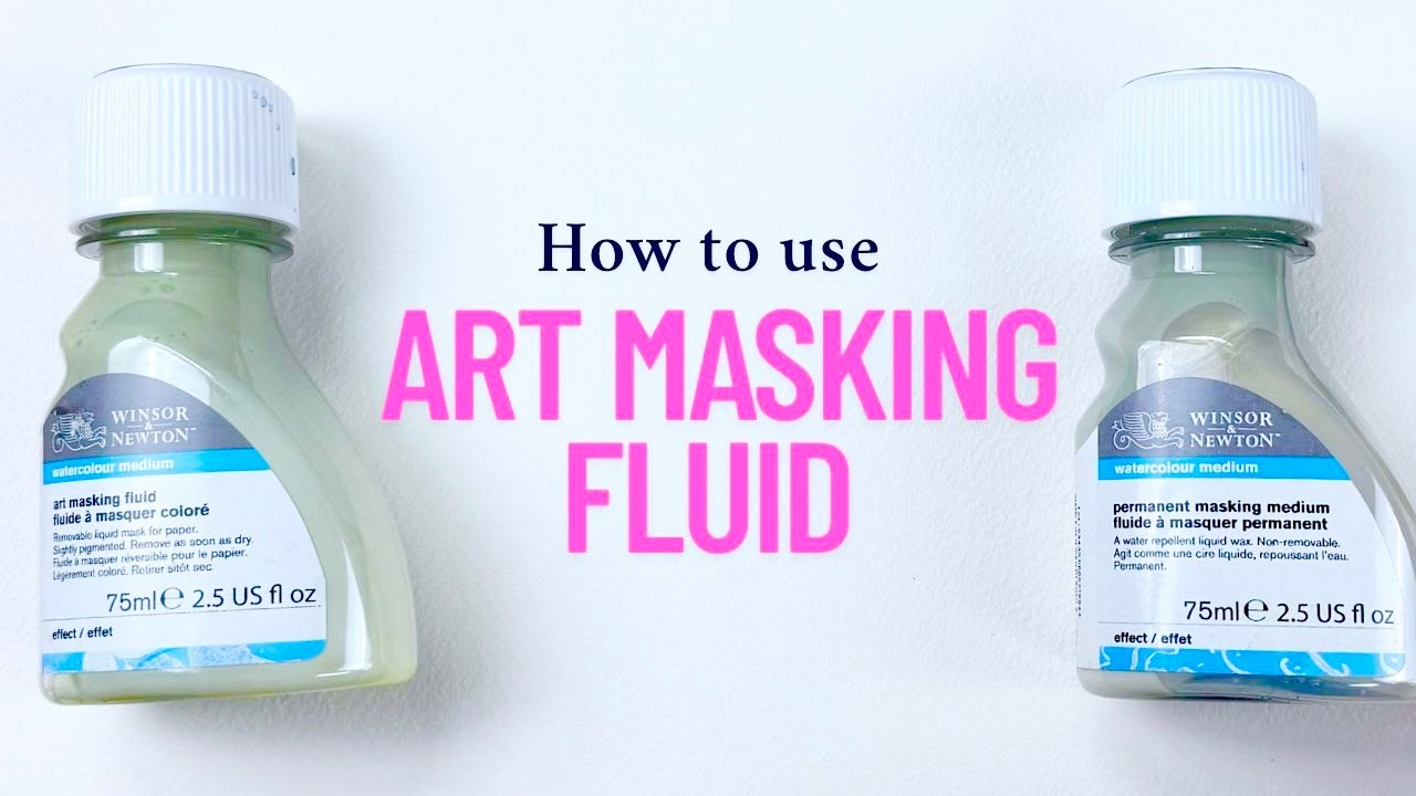How to Use Art Masking Fluid with Watercolor