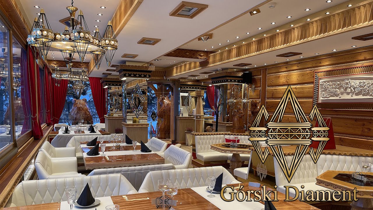 Najładniejsza restauracja w Zakopanem - Hotel G&oacute;rski Diament Zakopane BEST restaurant in Zakopane
