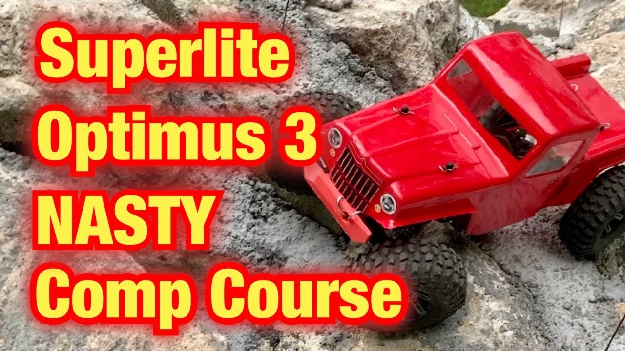 Superlite Optimus 3 on Comp Course Nasty!