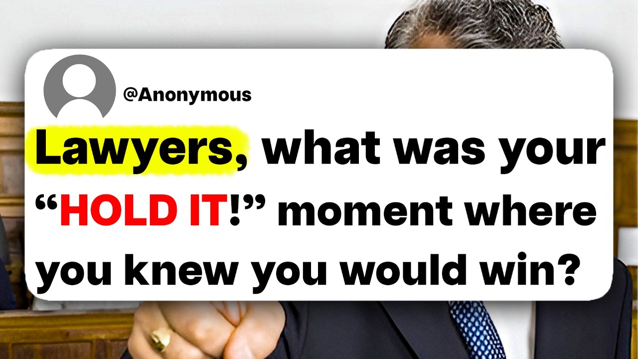 Lawyers, what was your 