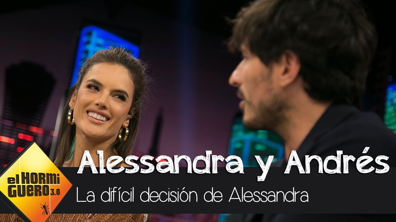 Alessandra Ambrosio confiesa el motivo de abandonar Victoria Secret  - El Hormiguero 3.0
