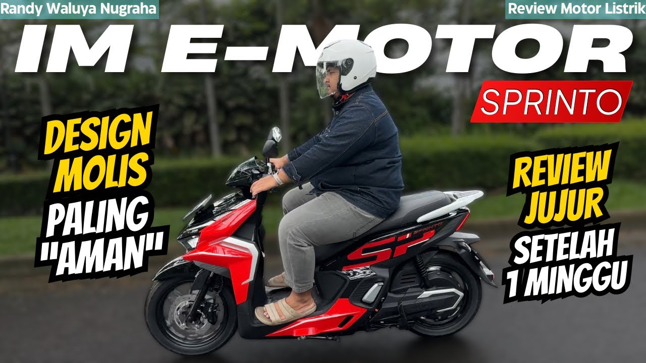 KEKURANGAN DAN KELEBIHAN SPRINTO ‼️ Review Motor Listrik Indomobil E-Motor - Randy Waluya Nugraha