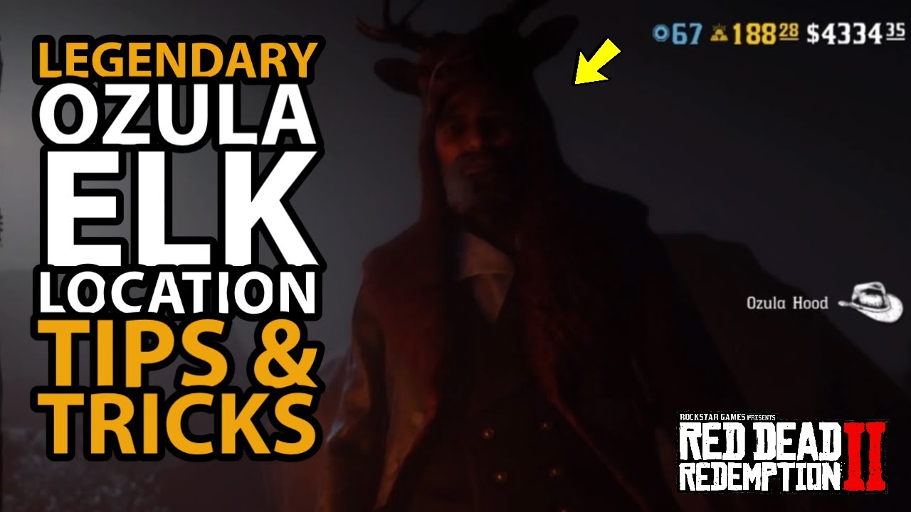 *NEW* Legendary Ozula Elk Location Tips & Tricks in Red Dead Online