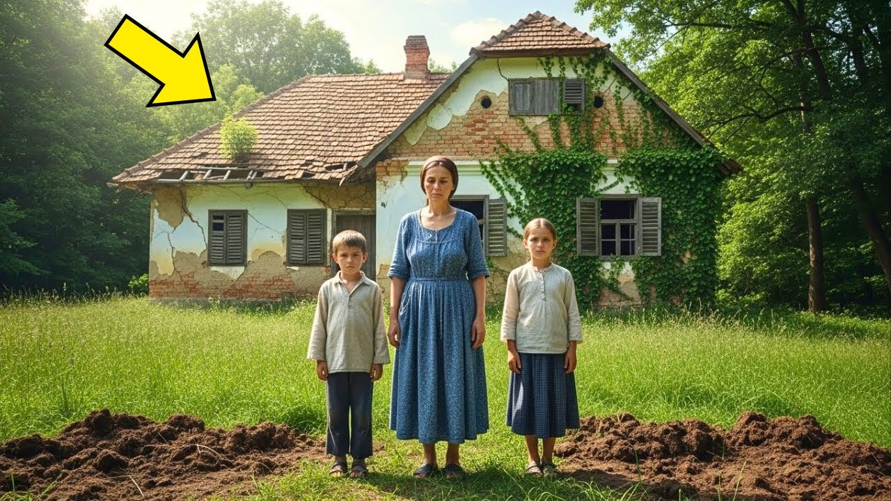 Văduva a găsit o fermă uitată în pădure — dar solul ascundea un secret îngropat