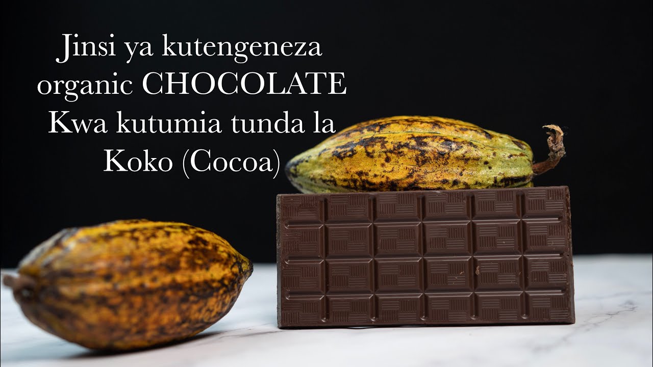 Jinsi Ya kutengeneza  Organic Chocolate kwa kutumia Tunda La Koko | COCOA
