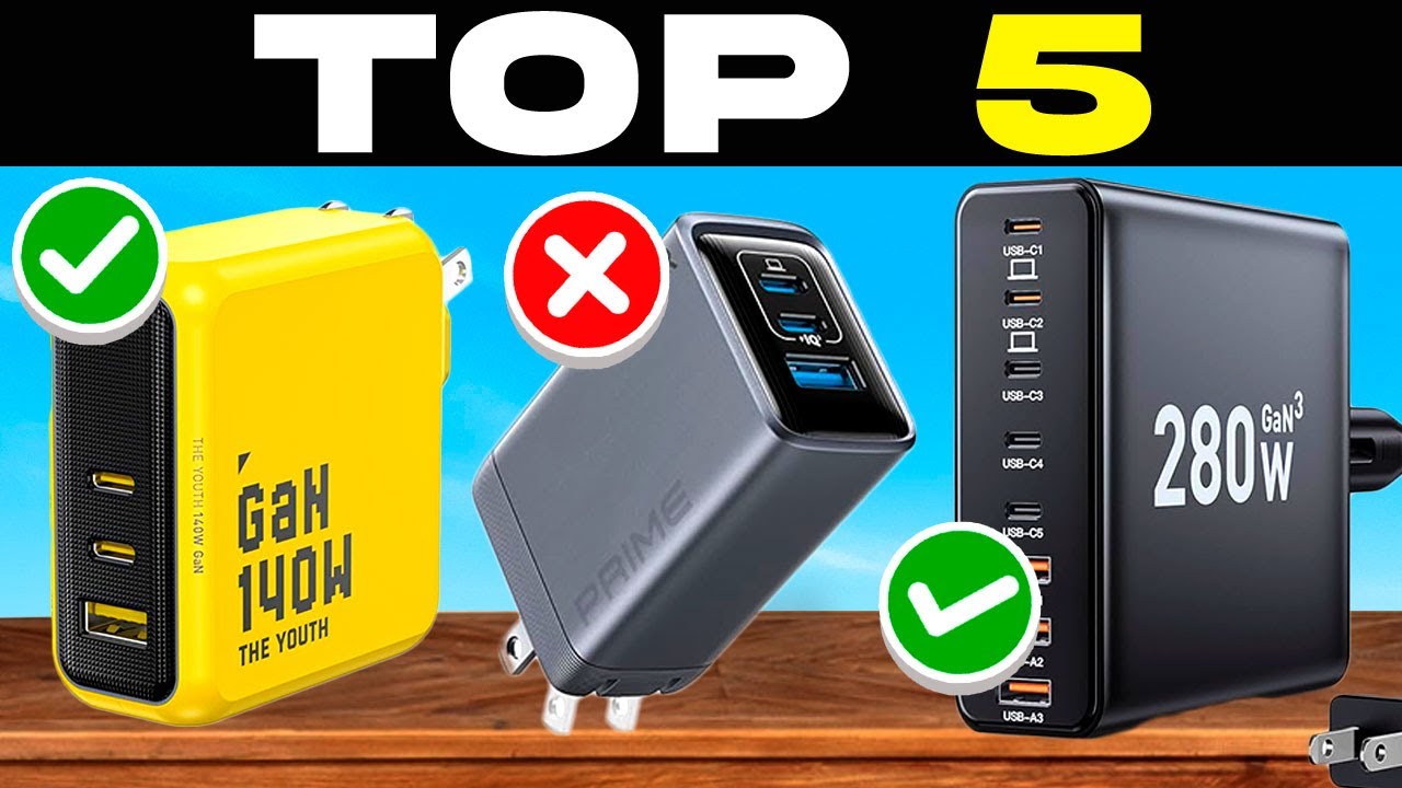 TOP 5 BEST GaN CHARGERS 2026 | USB C Charger AMAZON Deals