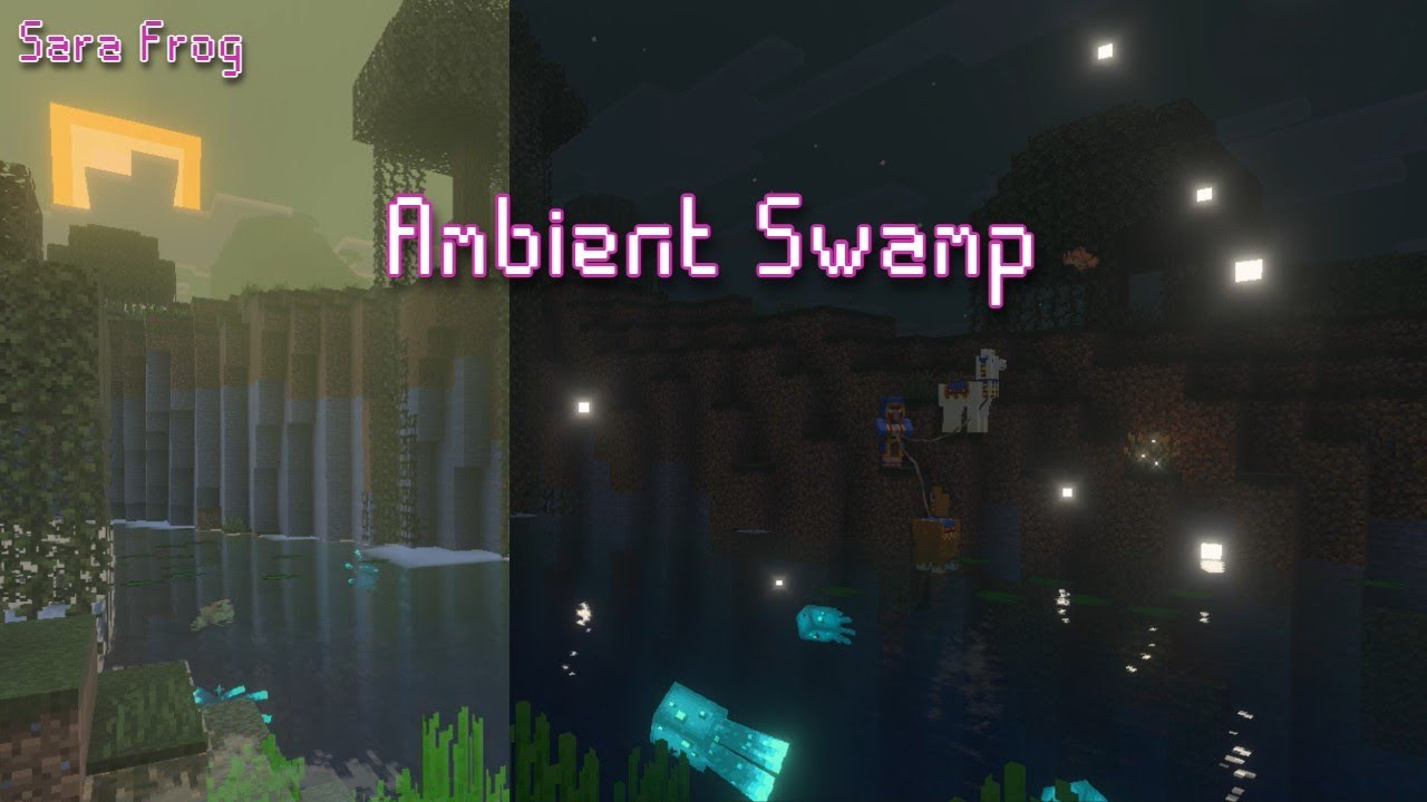 Minecraft 10 Hours of Ambient Music and a Swamp - 10 Hour Loop