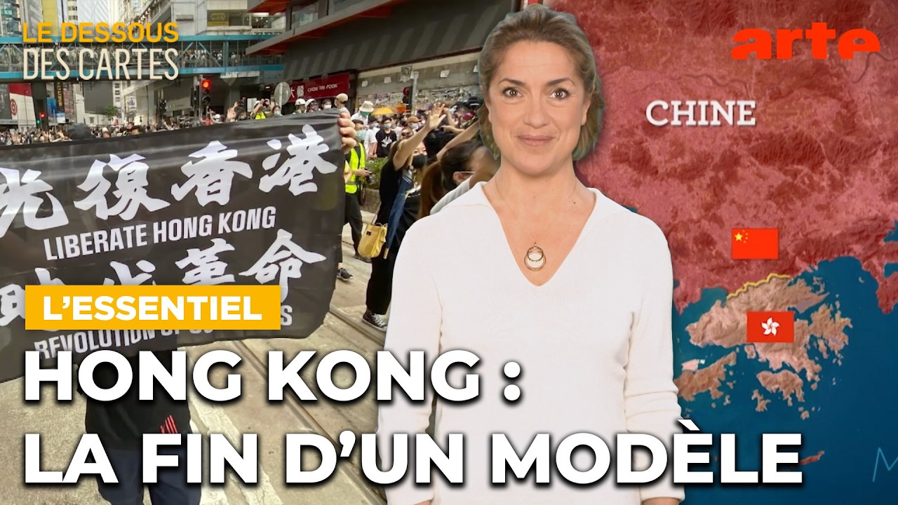 Hong Kong : la fin d'un modèle | L'Essentiel du Dessous des Cartes | ARTE