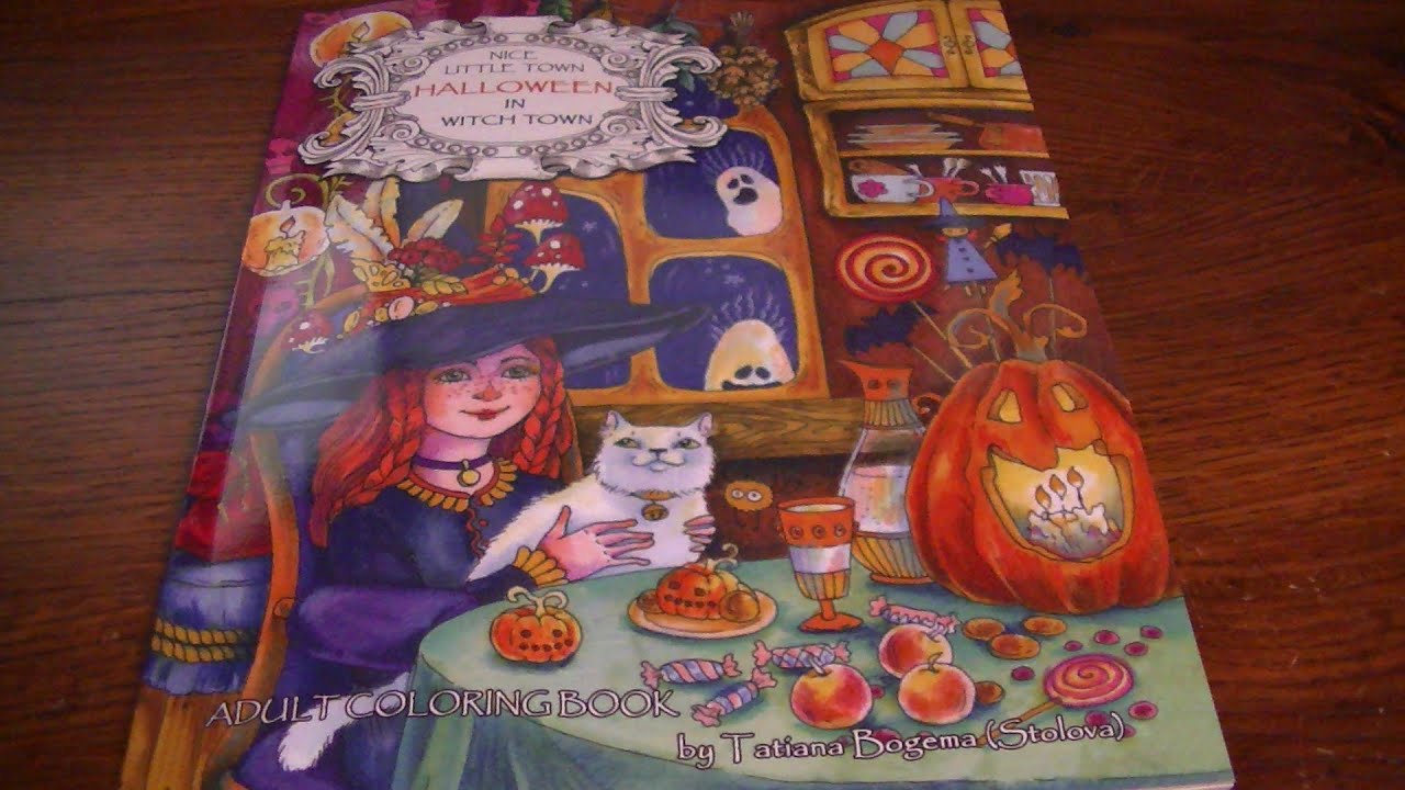 Nice Little Town - Halloween In Witch Town Flip Thru