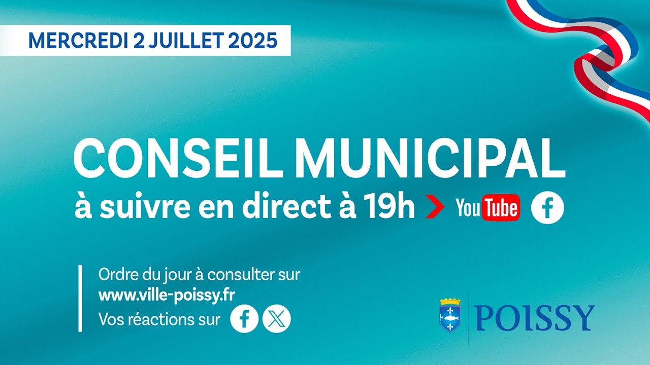 Conseil municipal - Mercredi 2 juillet 2025