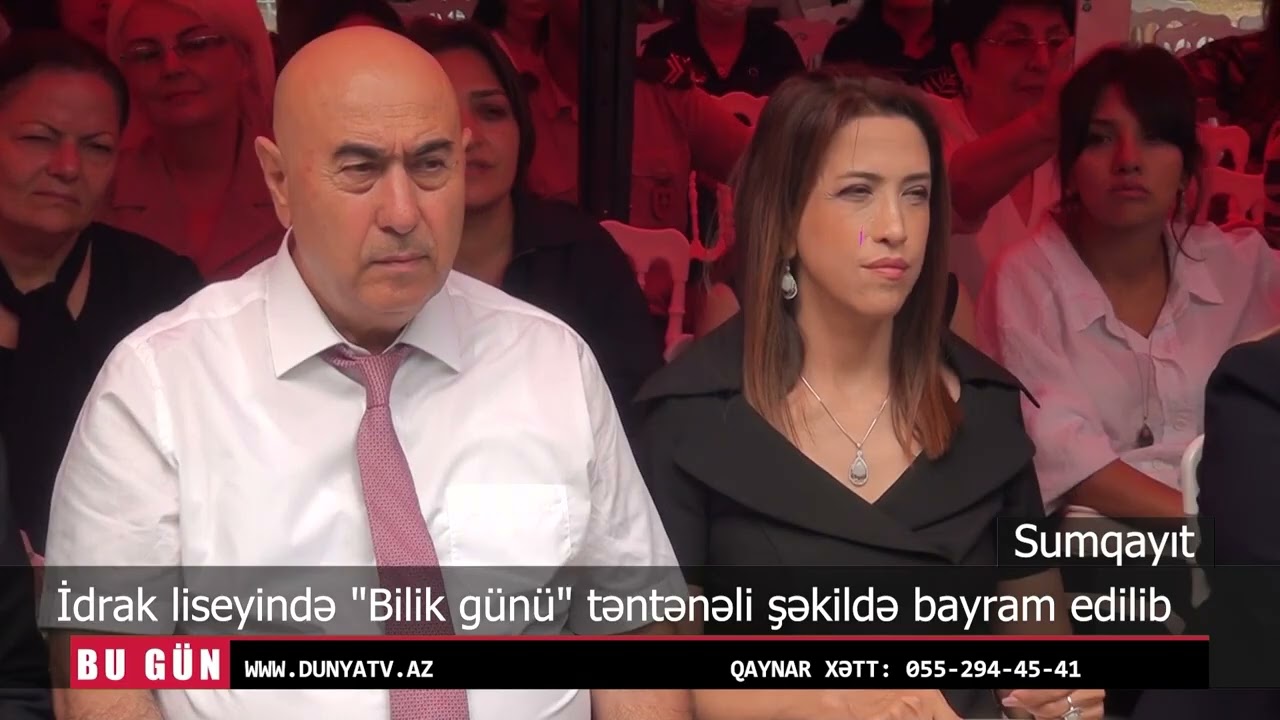 İdrak liseyində Bilik günü təntənəli şəkildə bayram edilib