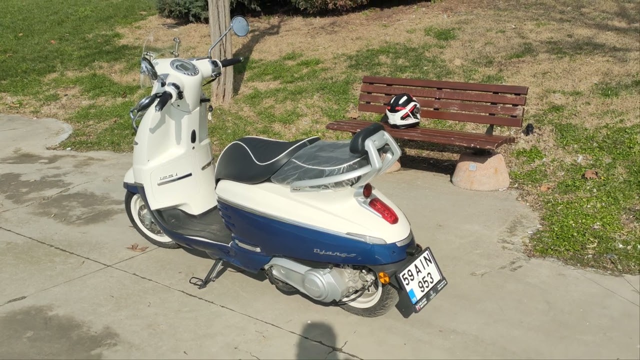 Peugeot django 125 ve Yeşilköy Sahil Gezisi