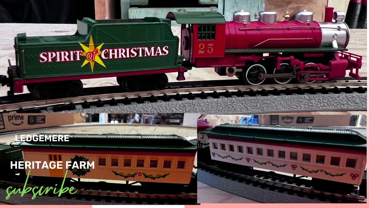 Unboxing & Testing  Bachmann Spirit of Christmas N Scale Train Set