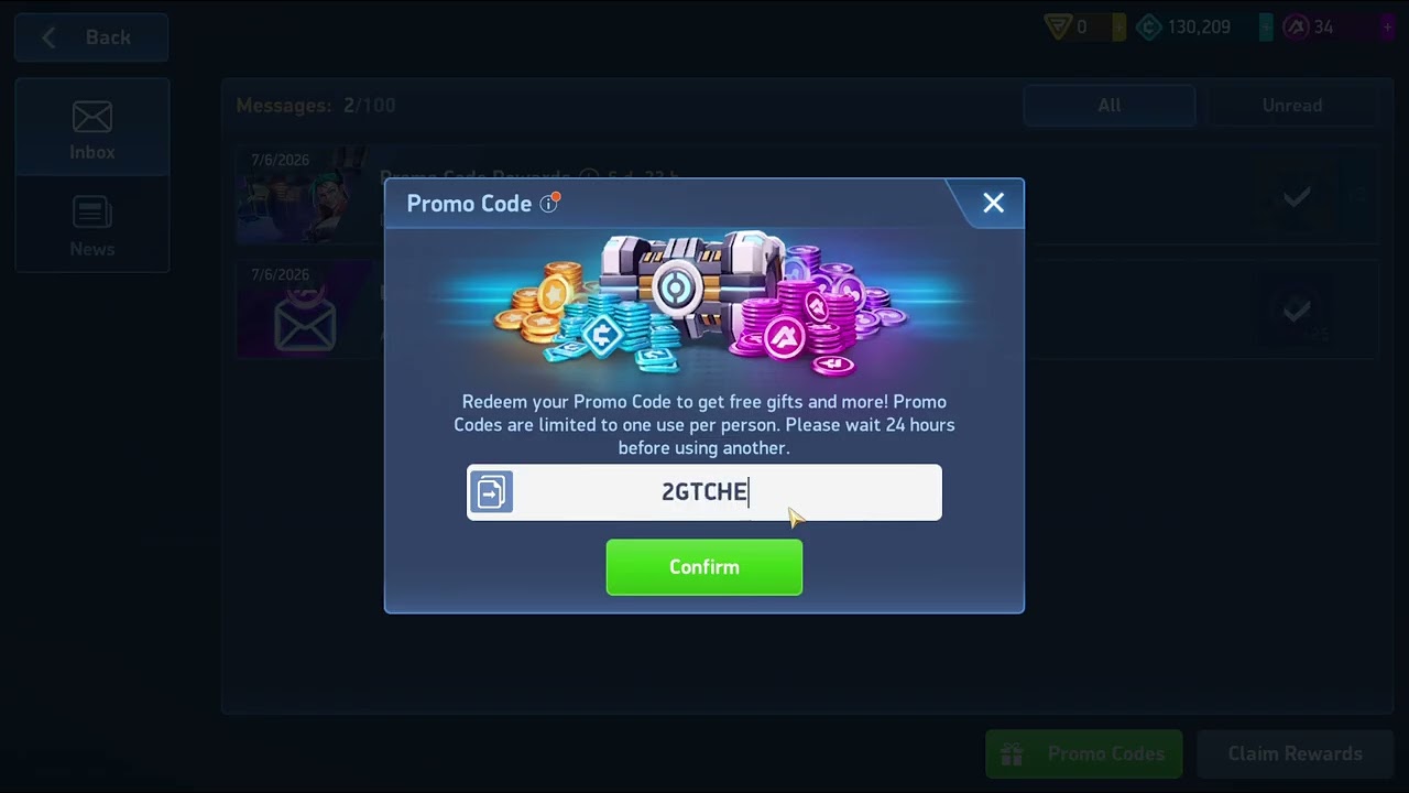 MECH ARENA PROMO CODES