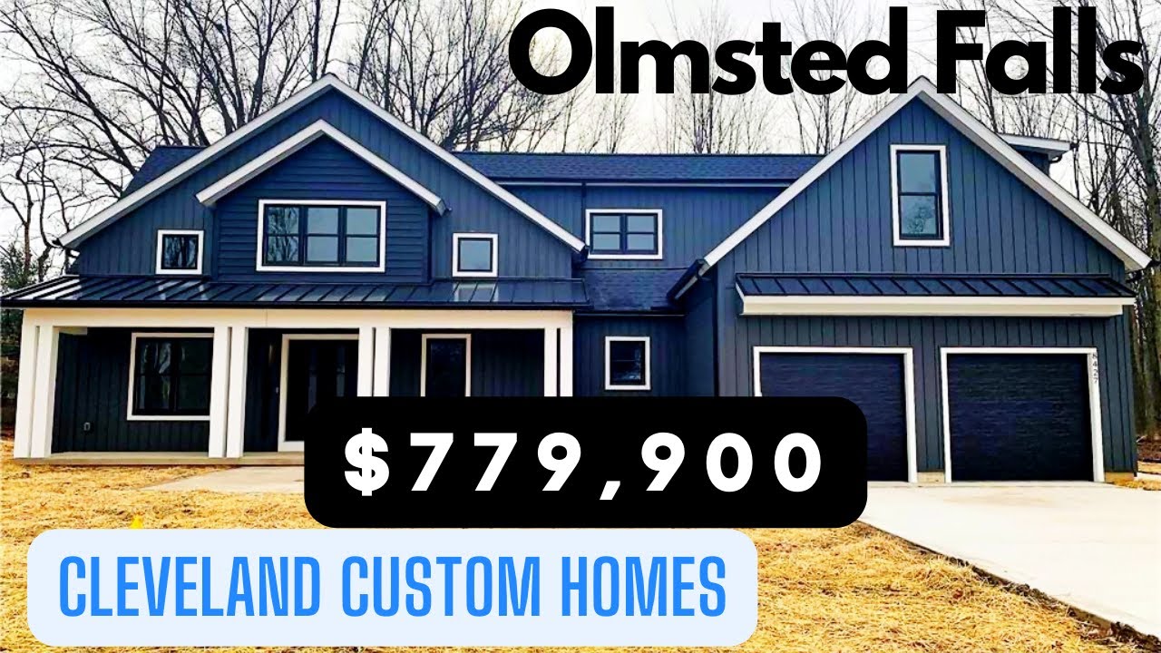 Cleveland, Ohio | New Construction Home Tour | Olmsted Falls | First Floor Master | Custom Homes
