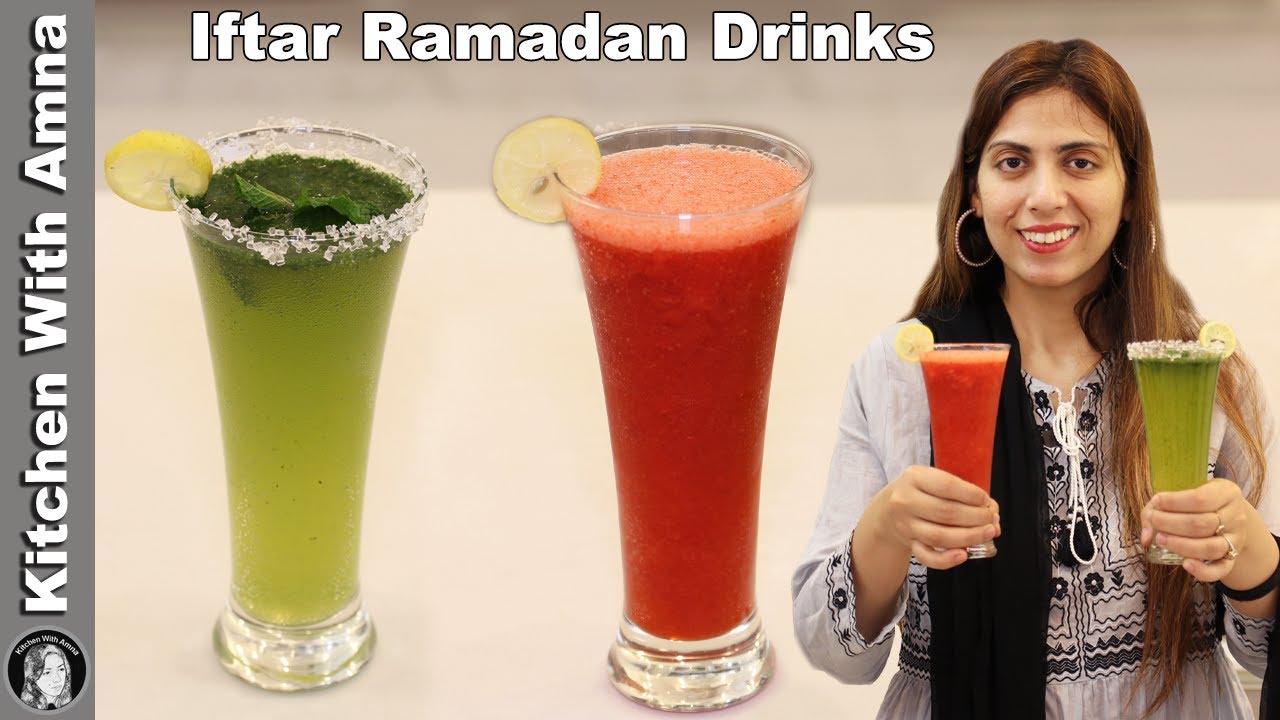 Iftar Ramadan Drinks Recipe | Kitchen With Amna