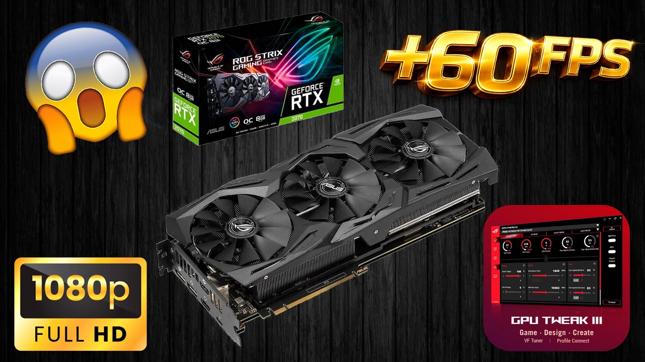 ⚡🔥 Esta ASUS ROG STRIX RTX 2070 Super OC de 2019 sigue siendo una BESTIA en 2026 💪🤯