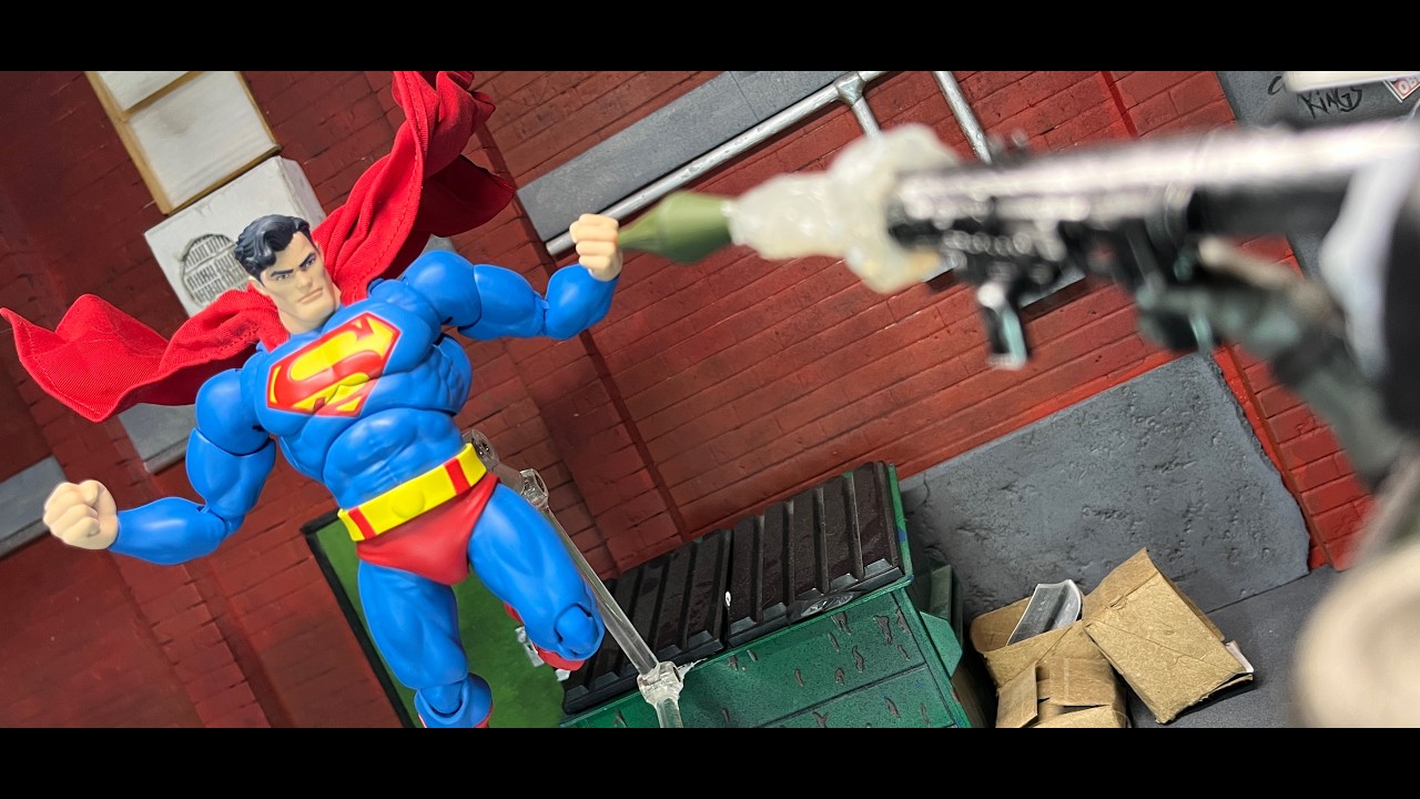 MAFEX The Dark Knight Returns Superman Review💥Este Superman no es el de siempre  #mafex #reseña