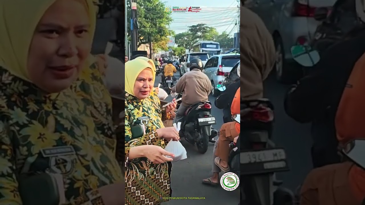 Kejari Kota Tasikmalaya Gelar Rangkaian Kolaborasi Pasar Murah dan Berbagi Takjil Untuk Masyarakat.