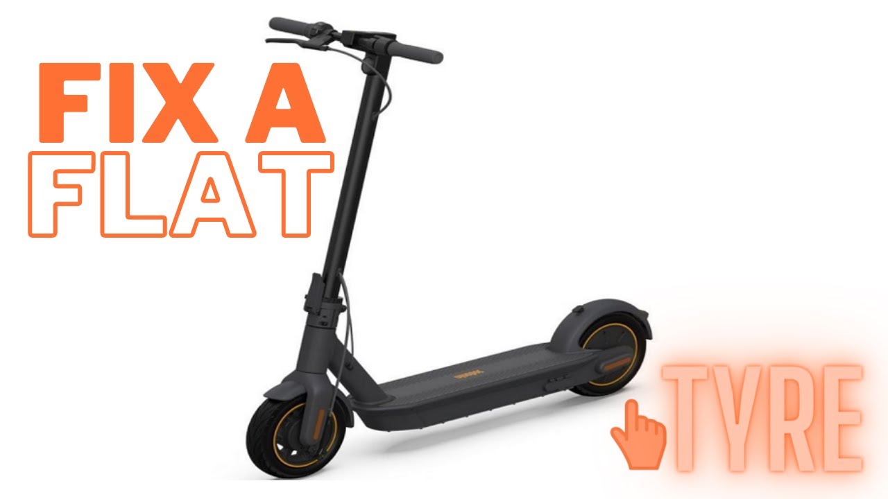 Ninebot Max Repair Flat Tyre