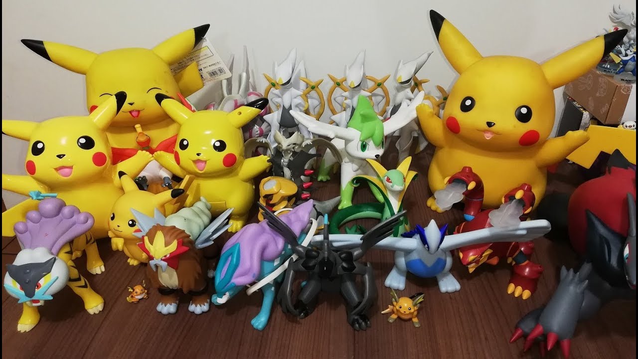 LOTE FIGURAS POKEMON TOMY & BANPRESTO DELUXE DX (A ESCALA)