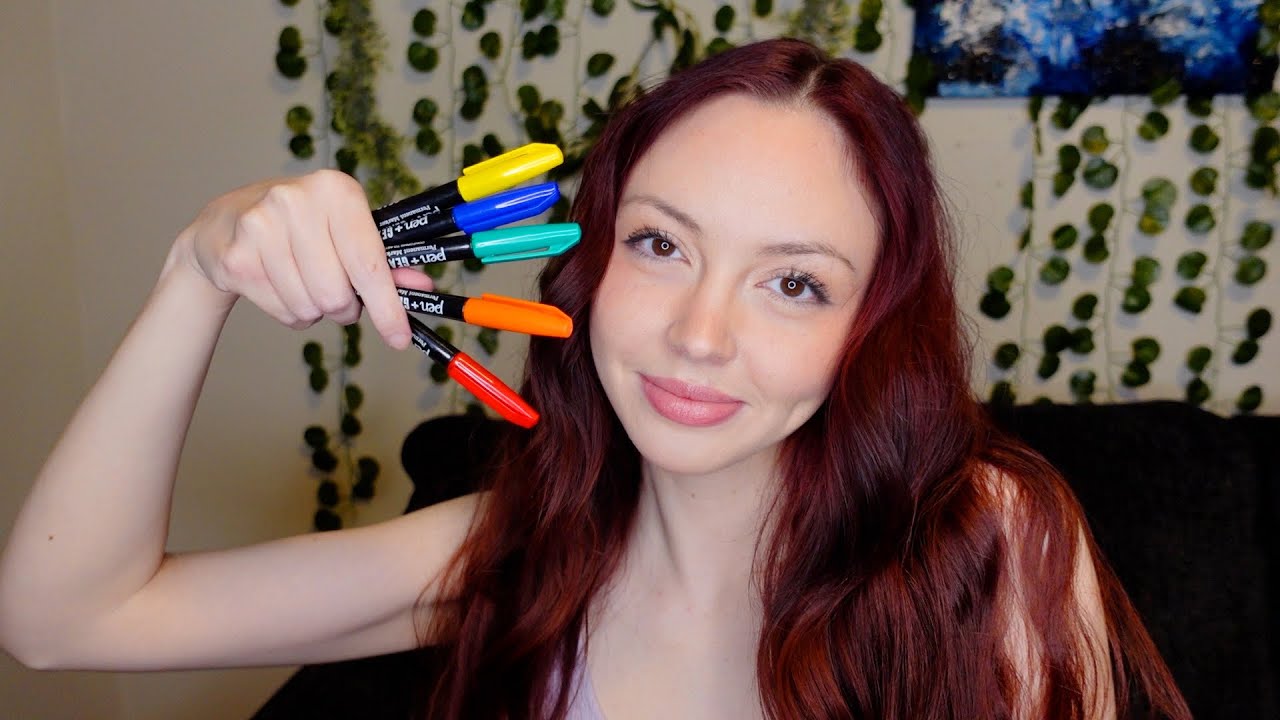 Drawing on Your Face #ASMR