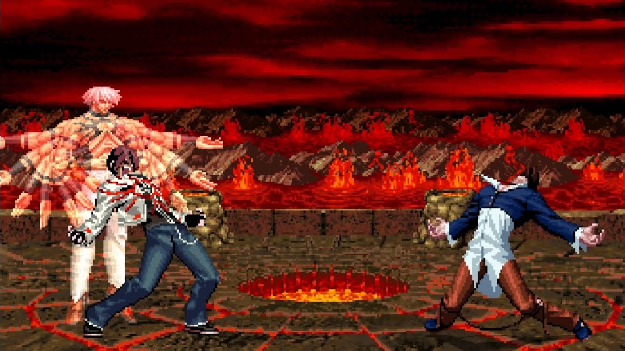 【Mugen】Orochi Kyo VS Orochi Iori