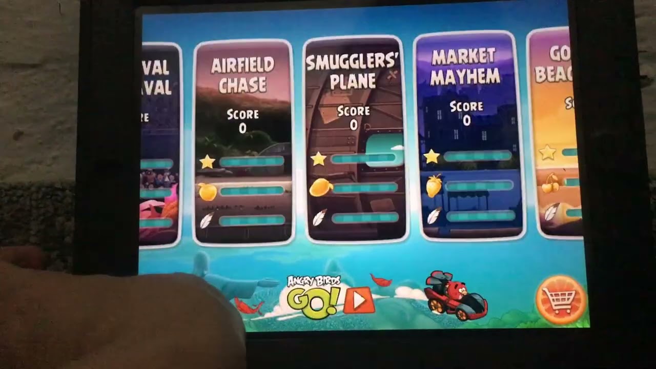 Angry Birds Rio HD 1.8.0 On iPad 2 iOS 6.1.3 Gameplay