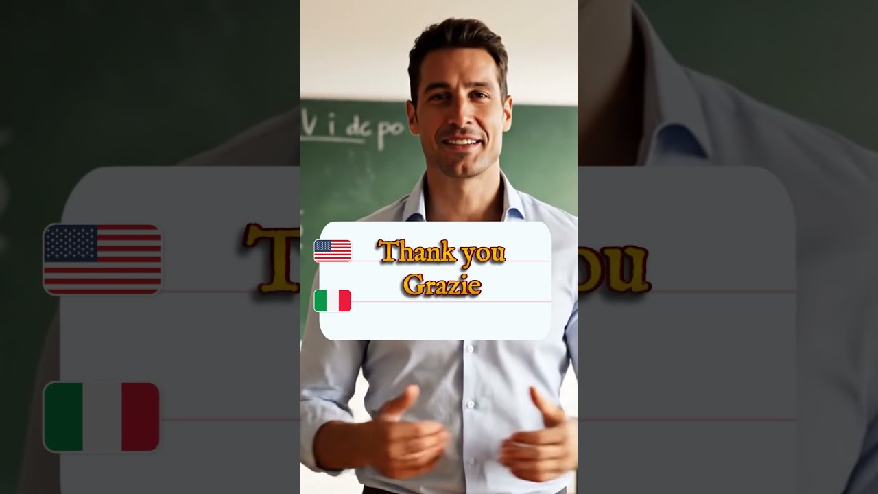3 Basic Italian Words You Need to Know 🇮🇹