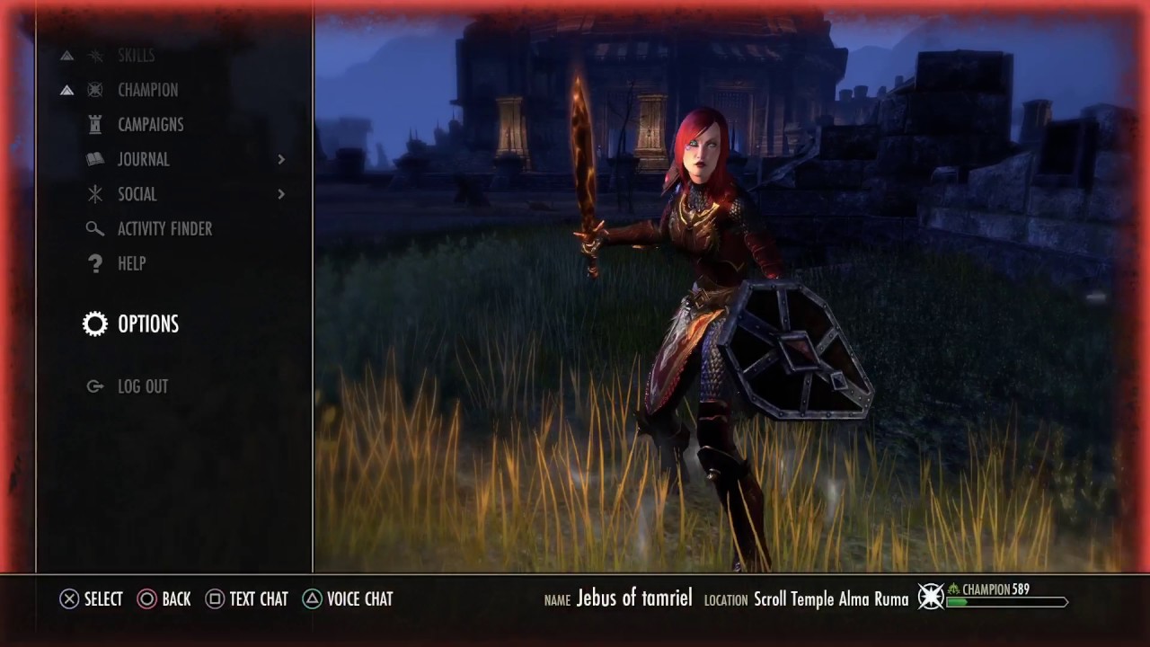 Eso trying to get 1 of last 2 skyshards i needed