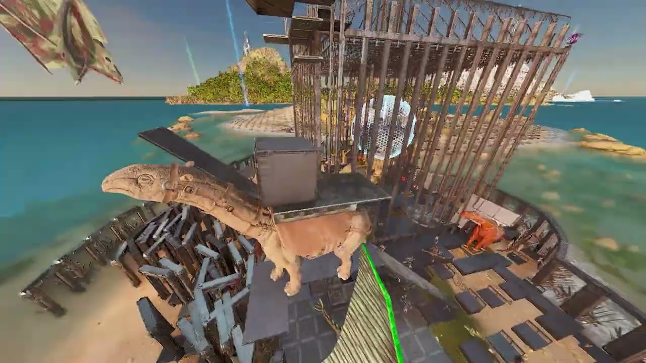 PANDA, WIU WIU AND BOX BOX TRYING TO FOB W.A.Y AGAIN // ARK ASCENDED OFICIAL PVP