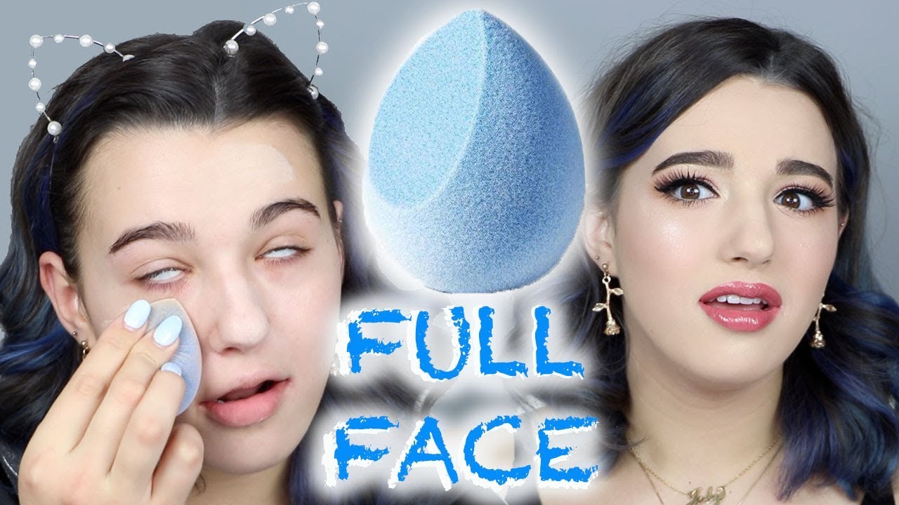 FULL FACE USING ONLY JUNO MICRO-FIBER SPONGE...