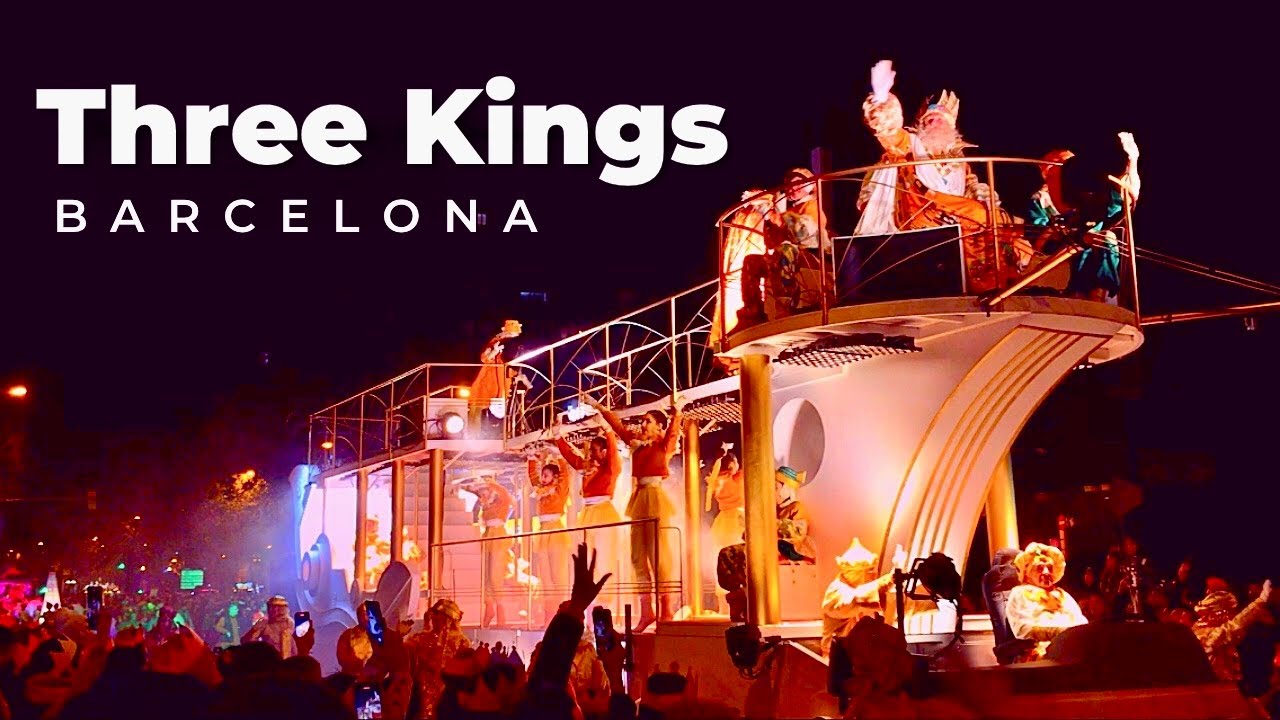Cabalgata de Reyes Magos Barcelona 2023 - Three Kings Parade in Spain [Complete]