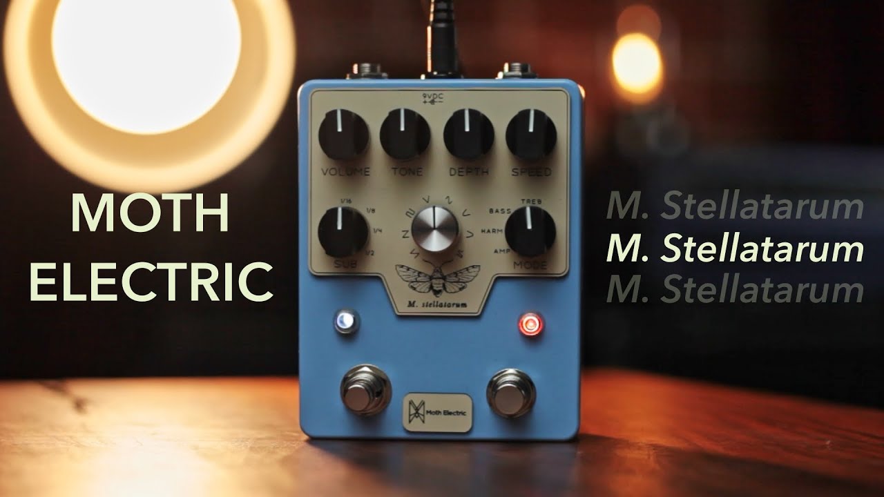Moth Electric M. stellatarum Tremolo Pedal