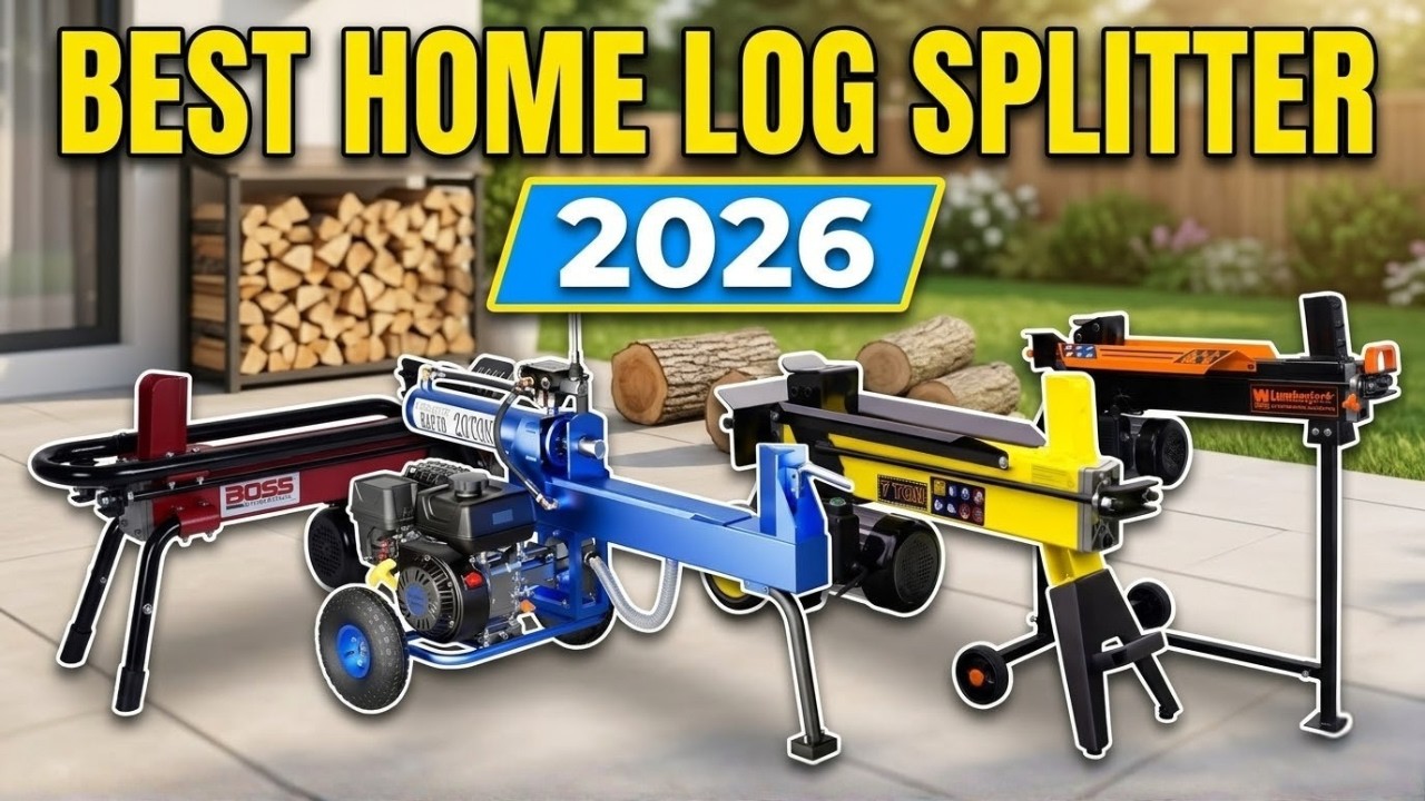 Мощная подготовка дров: лучшие домашние дровоколы 2026 года.