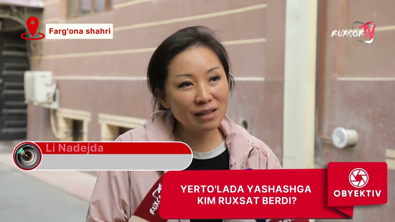 YER TO'LADA YASHASHGA KIM RUXSAT BERDI | FARG'ONA SHAHRI