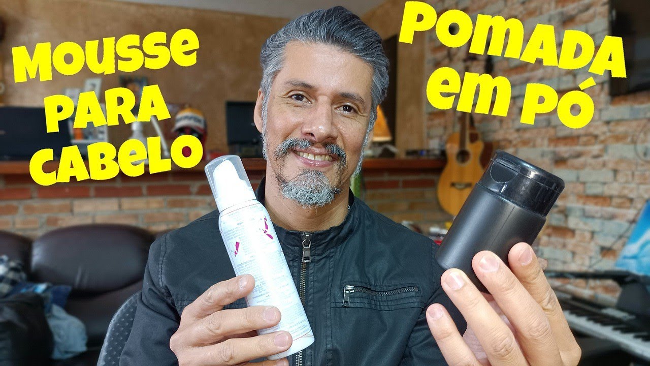 Como usar Mousse e Pomada em P&oacute; no cabelo!