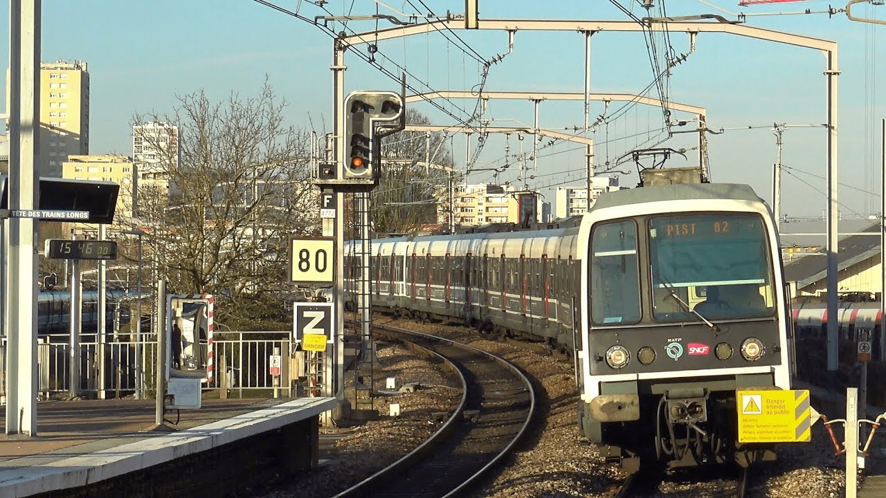 [4K Paris] RER B - Bourg la Reine