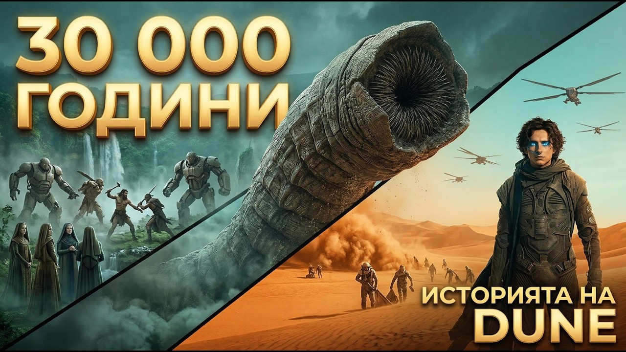 Цялата история на DUNE: 30 000 години хронология
