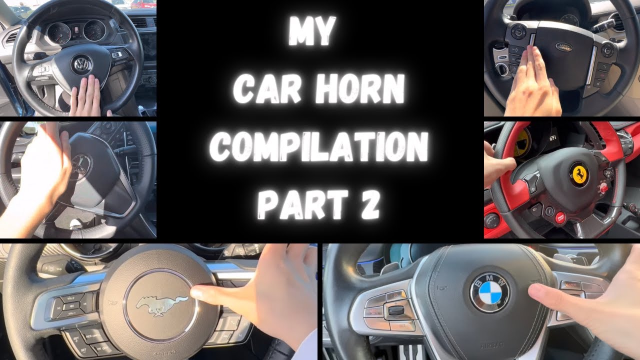 My Car Horn Compilation #2 - (2K Sub Special!)