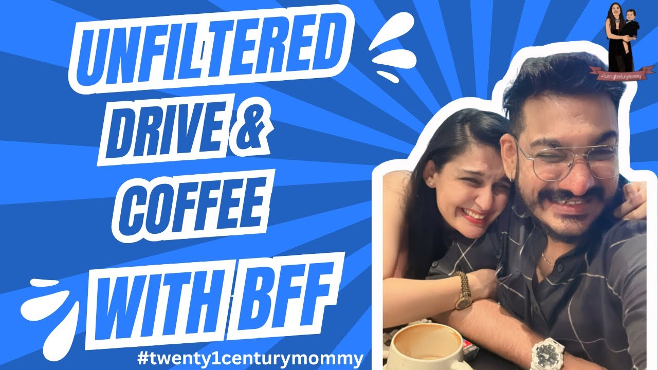 Unfiltered fun , coffee and drive with bff #bff #twenty1centurymommy