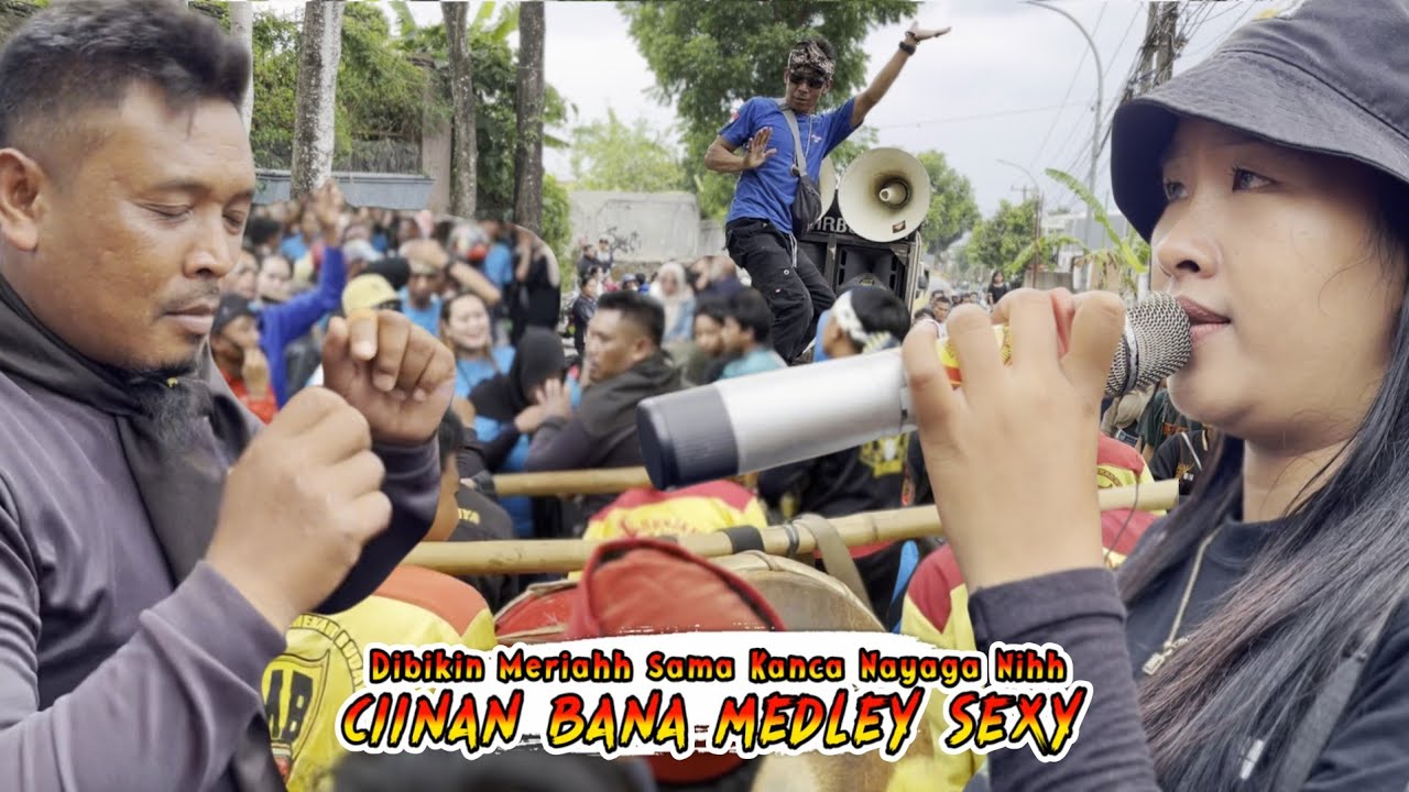 CIINAN BANA VERSI BENJANG VIRAL!!! MERIAH BANGETT NIHH - Seni Benjang Mekar Budaya