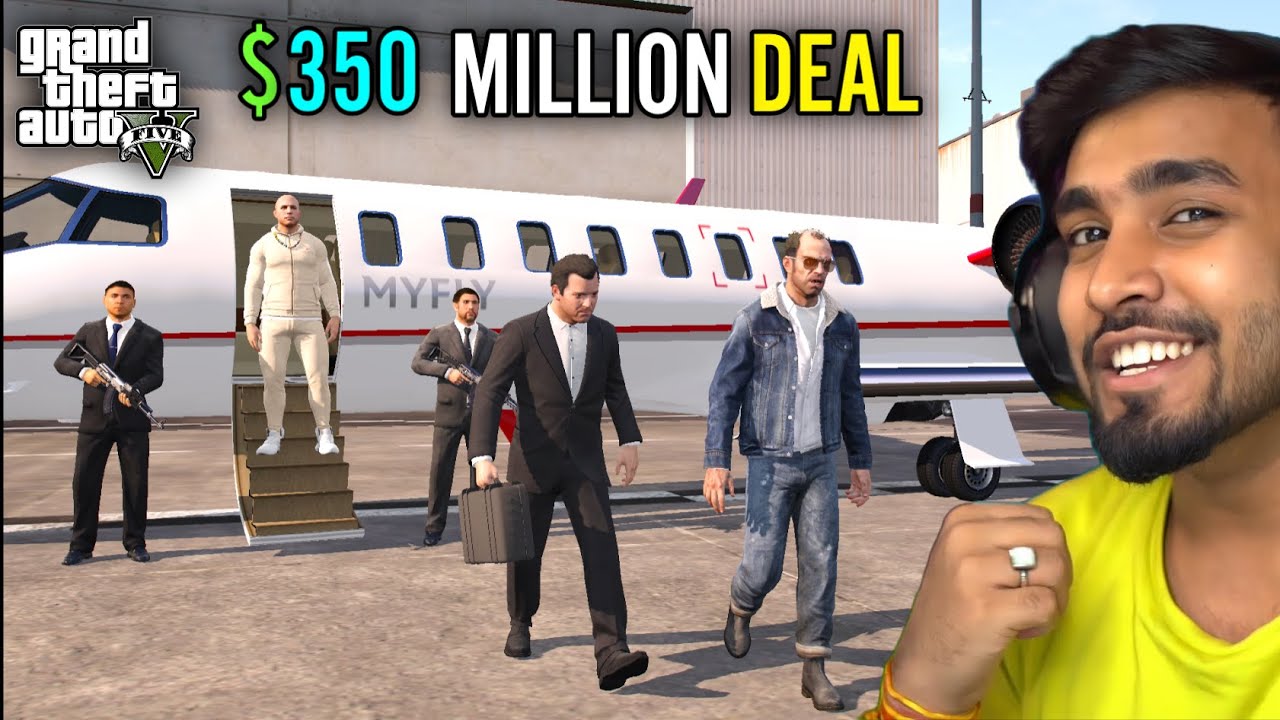 350 Million Dollars Deal To Kill President With Techno Gamerz | GTA 5 Gameplay