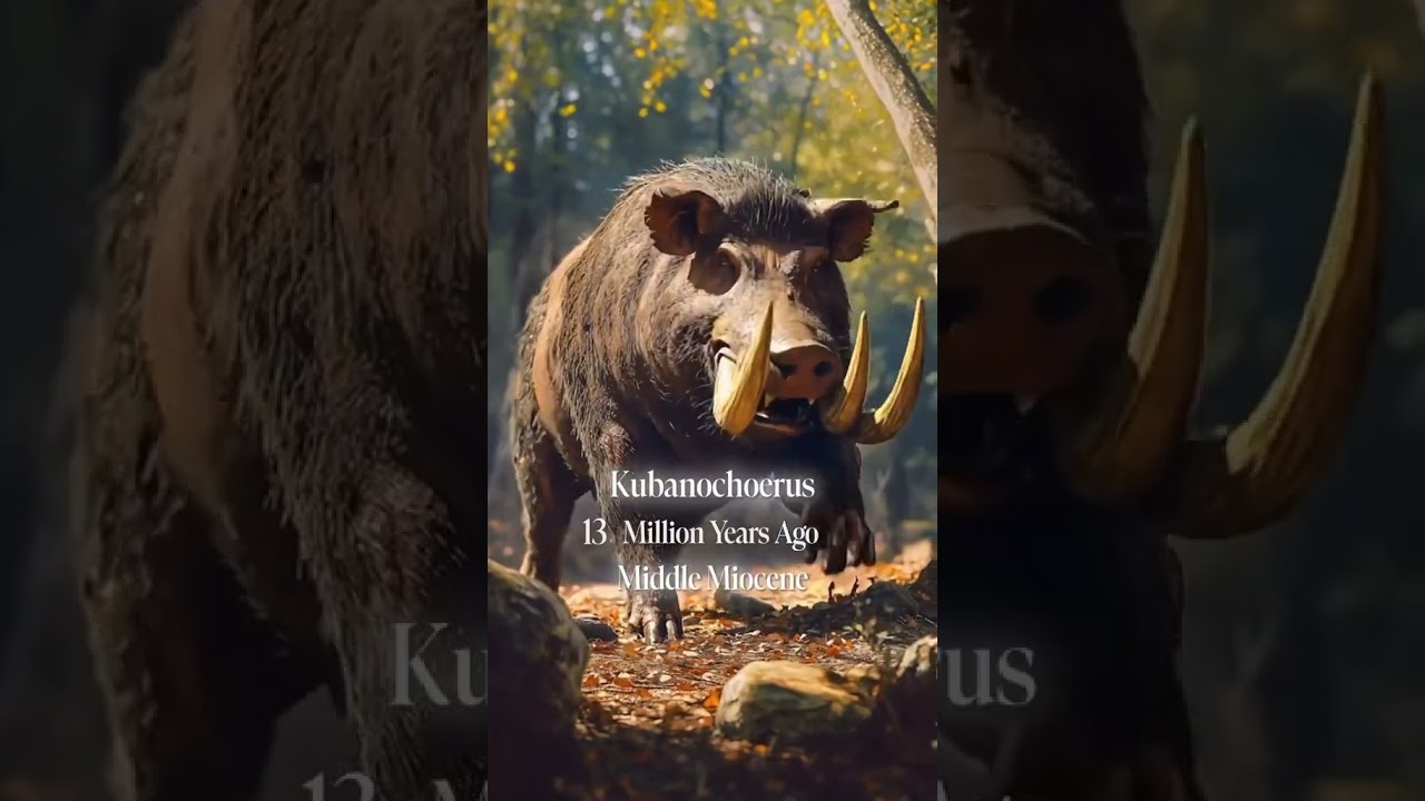 The Evolution of Pigs 🐷 | From Wild Boars to Domesticated Geniuses