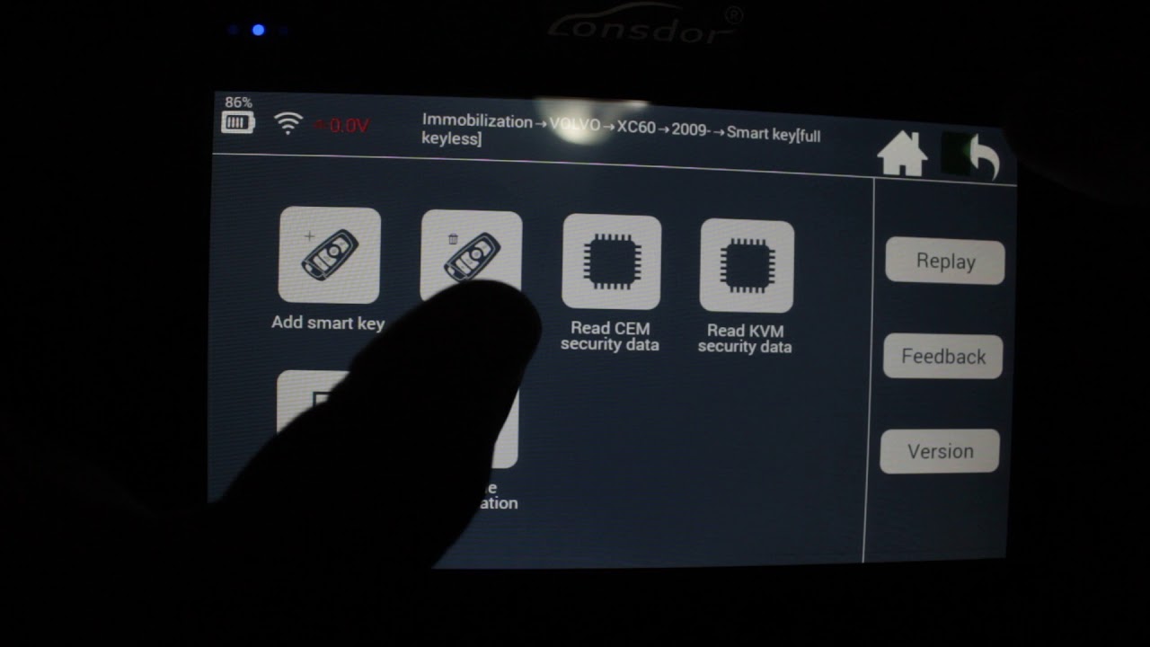 Lonsdor K518ISE  VOLVO Key List