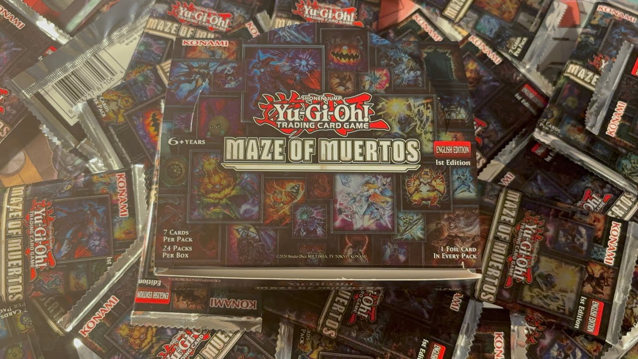 YuGiOh Maze of Muertos Double Box Opening