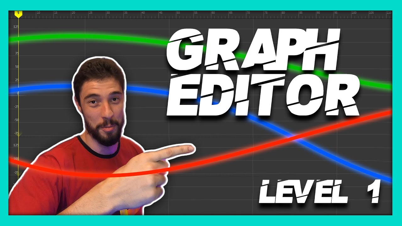Aula de Animação 3d com a Graph Editor no Maya | Como animar com mais facilidade.