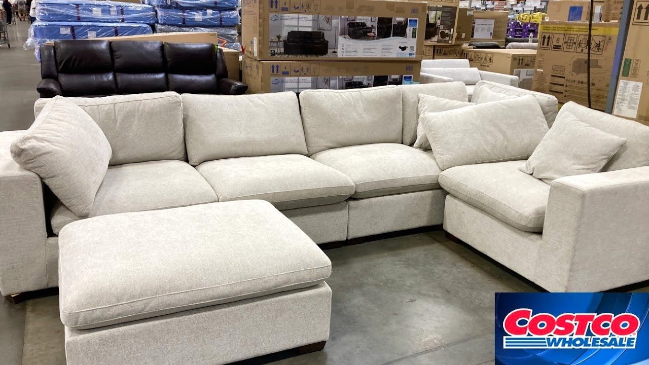 COSTCO FURNITURE SOFAS COUCHES ARMCHAIRS DINING TABLES SHOP WITH ME SHOPPING STORE WALK THROUGH